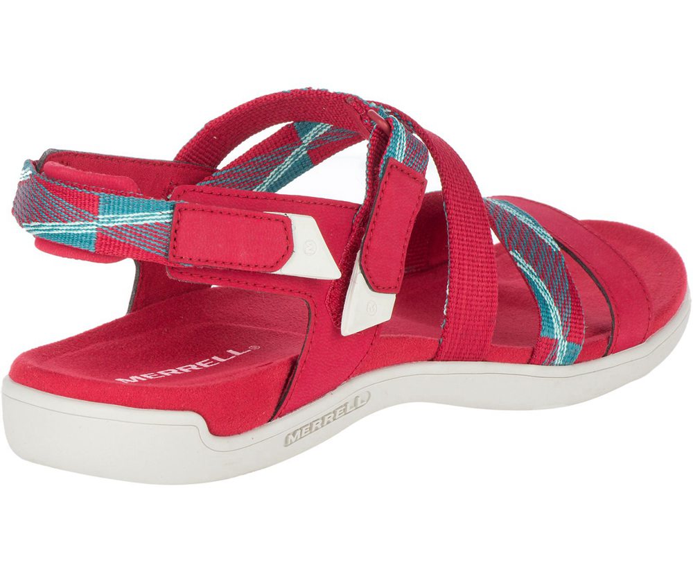 Merrell Sandaler Dame - District Mendi Backstrap - Rød - PLS571942